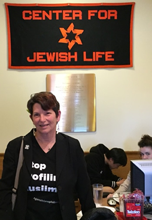 photo of Penny Rosenwasser, Center Jewish Life, Princeton, April 2016